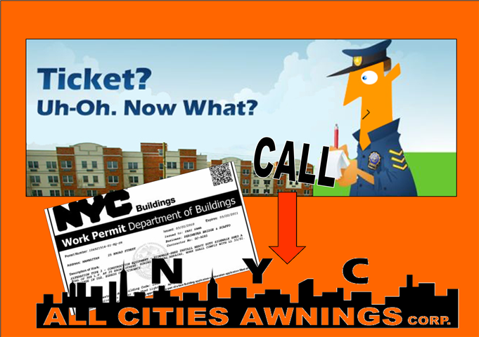 Nyc All Cities Awning Inc I Dob Permits Nyc Dob Permits